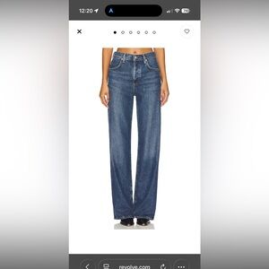 Citizens Of Humanity Annina Trouser Jean size 23 inseam 29.5”